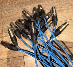 Elite Core 30FT 16 Channel XLR Snake Cable Multipair Stage Studio Audio Cable