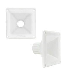 2x PRV Audio D270Ph 1″ Phenolic TRIO Driver 150W 8 Ohms + WG11-25 White Horn