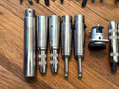 Lot of 75 Used 1/4″ / TRS / Male / Female Connectors + XLR Adapters. Switchcraft
