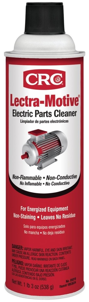 CRC 05018 Lectra-Motive Electric Parts Cleaner – 19 Wt Oz.