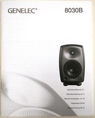 OPERATING MANUAL Genelec 8030B Bi-Amplified Monitor 5.1 Surround Speaker System
