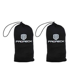 PRORECK Speaker Stand Cover Pair 360 Degree Tripod Skirt Scrim Black 2 Pack DJ