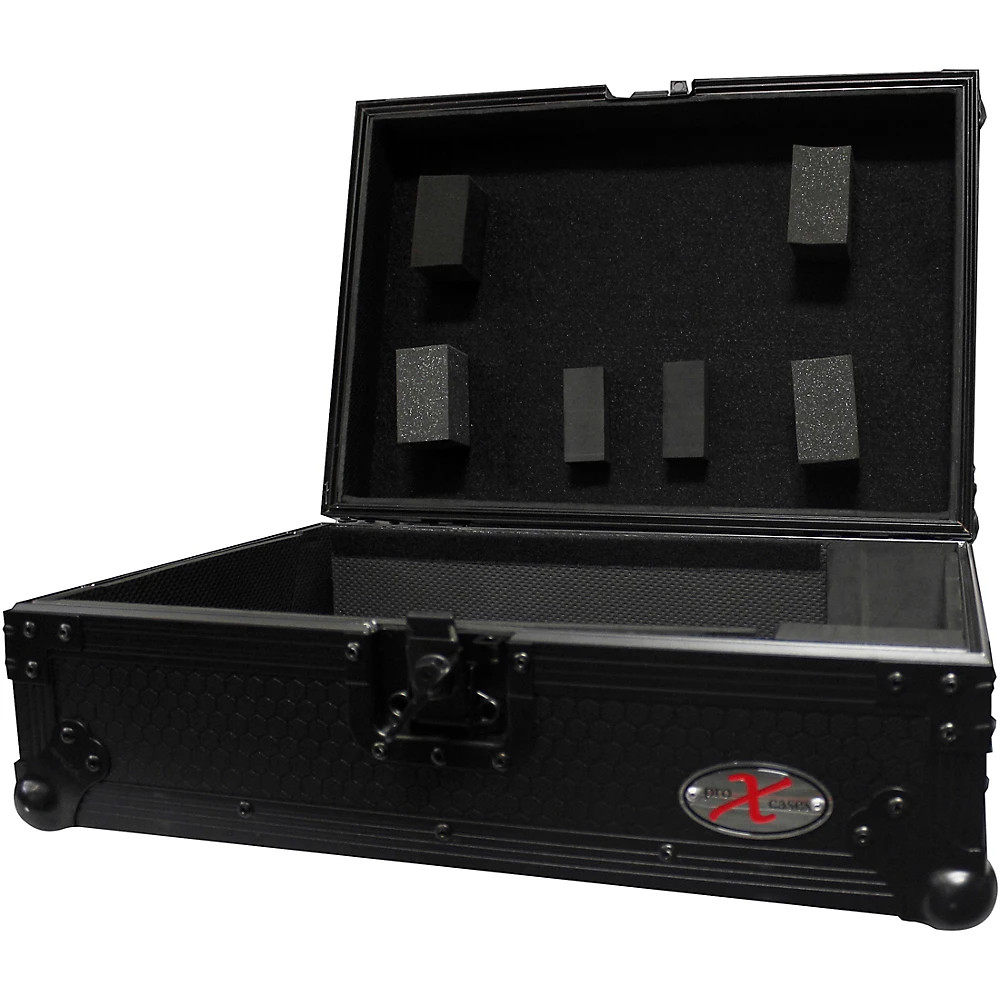 ProX XSCD ATAStyle Flight Road Case for LargeFormat CD and Media Player Black