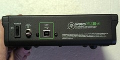 Mackie ProFX6v3 6-Ch USB Mixer Open Box Bundle w/ New LyxPro Purple XLR Cable A+