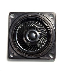 20pc Mini Speaker 8Ω 0.5W Size= 39x39x5mm 1.54″x1.54″x0.2″ Mylar Cone Slim Thin