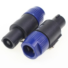 10Pcs Speakon 4 Pin Male Plug Compatible Audio Cable Connectors High Quality USA