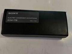 Sony Electret Condenser Microphone ECM-77B