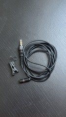 Sony ECM-V1BMP Omnidirectional Lavalier Microphone w/ Locking Sony 3.5mm Connect