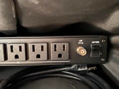 Power Conditioner Furman PL-PLUS C 15A with Voltameter and SKB Soft Rack Case