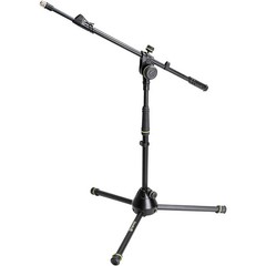 Gravity Stands Microphone Stand With 2Point Adjustment Telescoping Boom Short