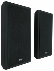 (2) Rockville RockSlim Black 5.25″ Commercial Restaurant/Bar/Cafe Wall Speakers