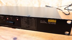 KORG DRV-1000 Digital Reverb Rack Effects Processor Tested 100V From Japan
