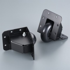 2pcs Built-in Wheel Casters for Flight Cases Instrument Cases Tool Boxes Cabinet