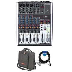 Behringer XENYX 1204USB Small Format Mixer with XENYX Mic Preamps, 12 Input Chan