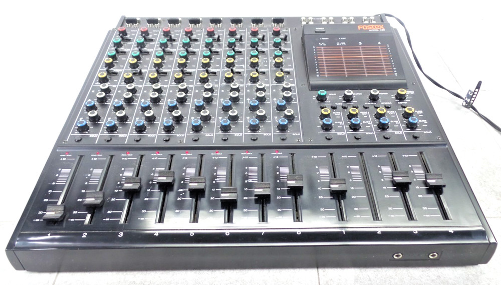 FOSTEX RECORDING MIXER MODEL 450 (BT-G38136837-01 (RO) CTR-A3)