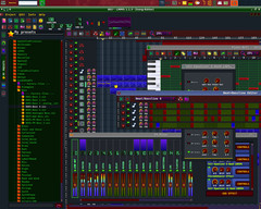Pro Music Production Software Beat Maker MultiTrack Audio Editor Mixing DAW