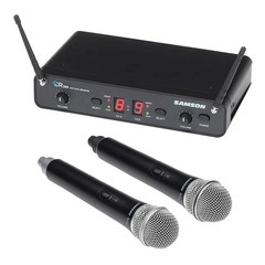 Samson Concert 288 Handheld Dual-Channel UHF Wireless Microphone System (I Band)