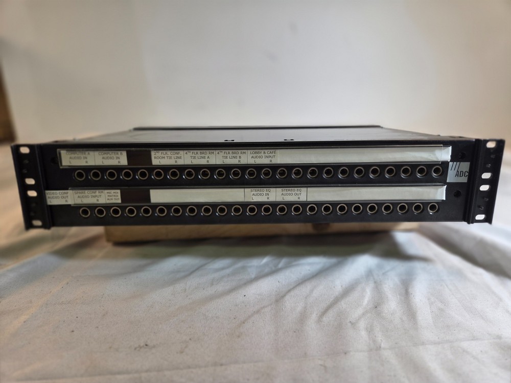 ADC PPA3-14MKIISN 1/4″ 48-Point Longframe Audio Patchbay QCP II Punchdown Works