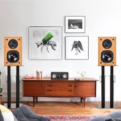 Universal Speaker Stand Pair Double Tubes Heavy Duty 10.6L x 9.1W x 29.3H inch