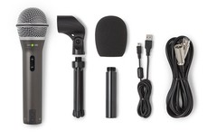 Dynamic USB/XLR Microphone for Podcasting, Recording, Streaming, Voiceovers