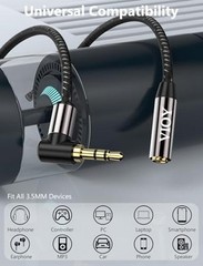 Headphone Extension Cable () 3.5 mm Audio Extension Cable-Aux Cord 10FT+10FT