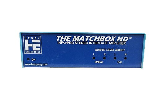 Henry Engineering Matchbox XLR-RCA Converter – New Old Stock, Free Shipping