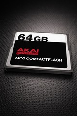 Akai 64GB CompactFlash CF Card for MPC 5000, MPC 4000, MPC 1000 & 2500 JJOS