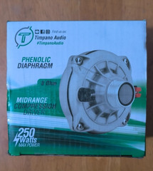 Timpano Audio TPT-D250X 1″ Exit Phenolic Compression Driver