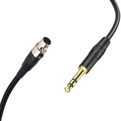 Mogami 2319 3-Pin Mini XLR Female to 1/4″ TRS Balanced Lavalier Microphone Cable