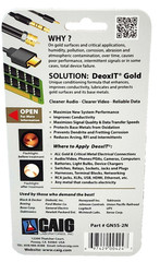 Caig GN5S-2N DeoxIT® Gold Series Mini- Spray Contact Cleaner & Protectant, 40g