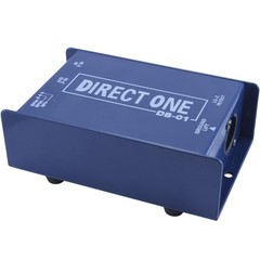 Passive Di direct box 1/4 instrument to balanced & unbalanced XLR