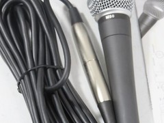 CARVIN M50 Dynamic Microphone Cardioid Chrome Polar Pattern New