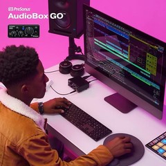 PreSonus AudioBox GO Compact 2×2 Bus-Powered USB Audio Interface