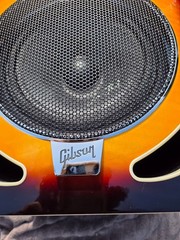 Gibson LP8 Powered Active Monitors Pair wCovers stands Flamed arch 100th Set LP-