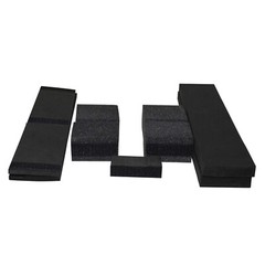 PROX ATA Universal Road Case Black for 12 In. Large Format DJ Mixers