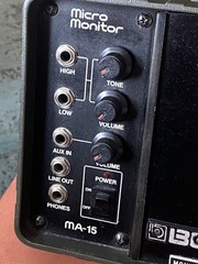1980s Boss MA15 Micro Amp Monitor