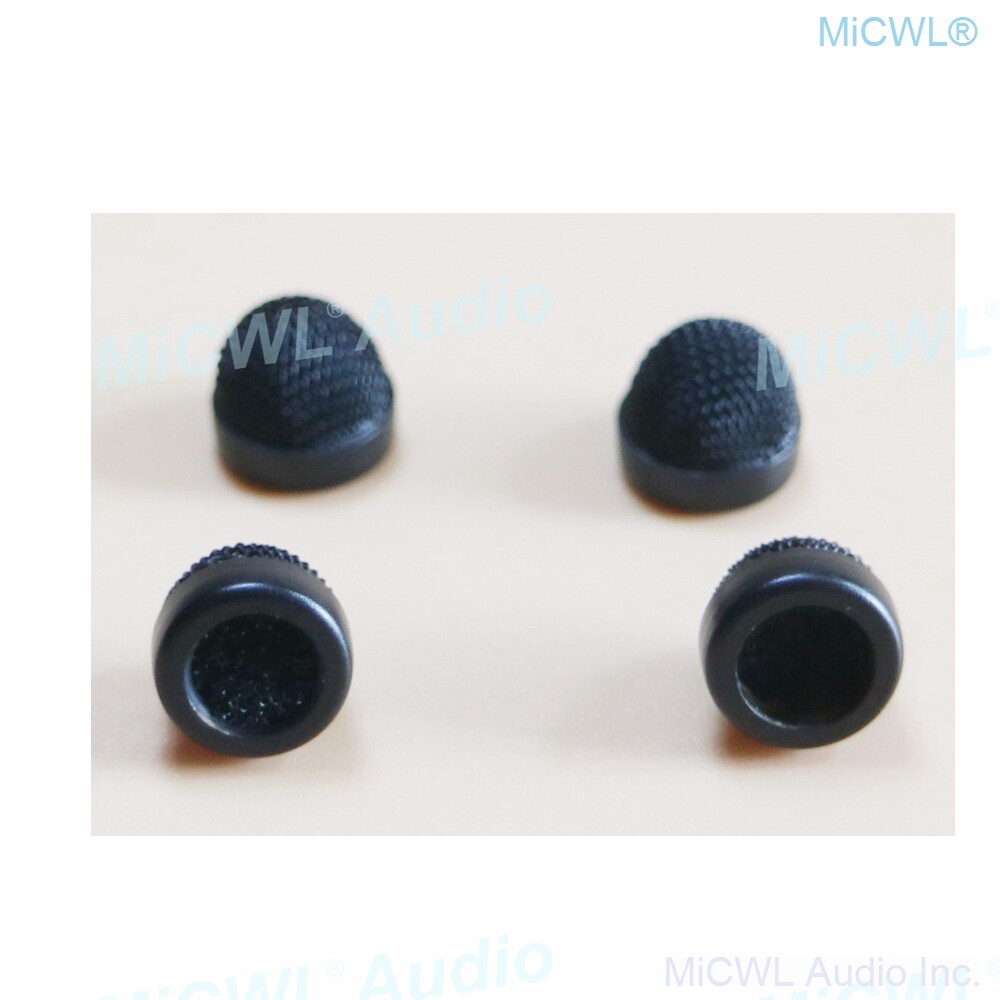 4pcs Spare Metal Cap Windscreen for Sennheiser ME2 MKE2 Senal OLM2 Lavalier Mic