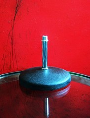 Vintage 1980’s generic DS-5 microphone desk stand old Shure Turner Atlas # 5