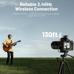 Melonare LM-2 Wireless Michrophone System NEW (Black)