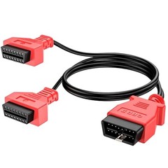 Original OBD2 Splitter 16 Pin OBD II Splitter Extension, 1X Male to 2X Female