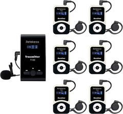 T130 Tour Guide Headsets System, Whisper Device, Classic Style, Easy to Use, Tou