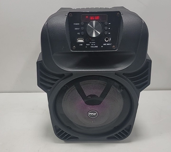 Pyle Home Portable Bluetooth Wireless Microphone Speaker System PPHP844B