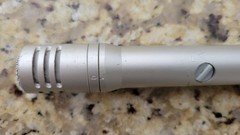 Vintage Shure SM81 Microphone with Bag, Mic Clip and Windscreen