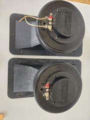 Eminence Drivers Pair Horns High Frequency Drivers – 1.2hz-20kHz 80-Watt 8 Ohm