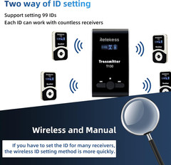 T130 Tour Guide Headsets System, Whisper Device, Classic Style, Easy to Use, Tou