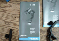 Sennheiser e604P Cardioid Dynamic Microphones (Pack of 3)