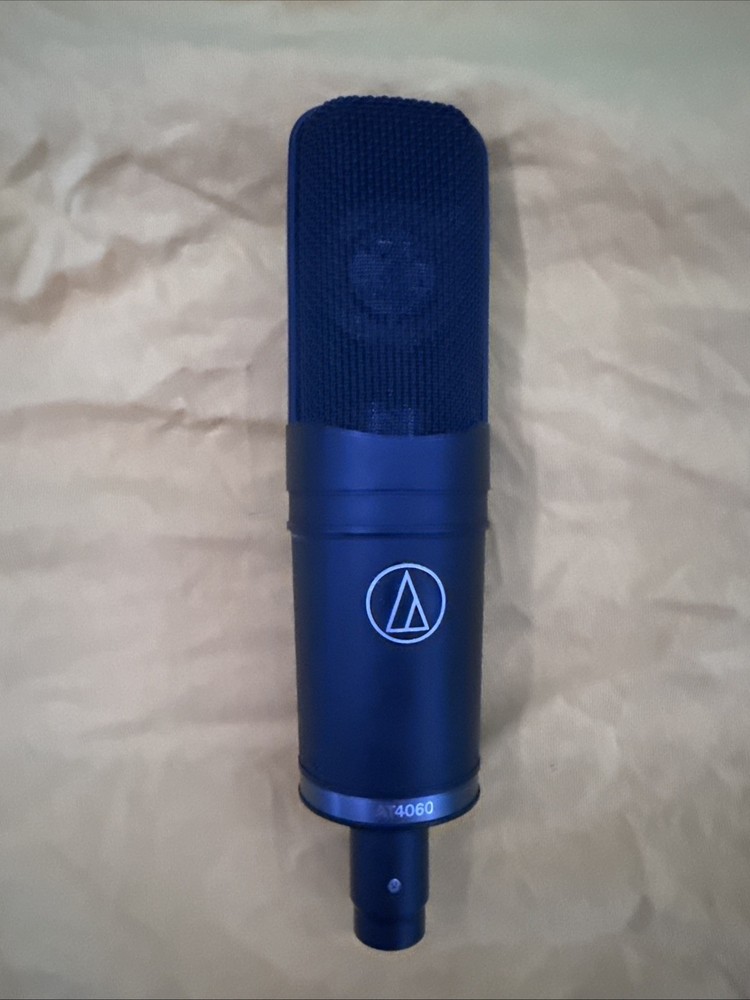 Audio-Technica AT4060A Tube Condenser Mic w/ PSU, Cables, Box, Holder Japan