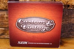 Toontrack Custom & Vintage SDX Software Expansion Pack for superior drummer 2.0