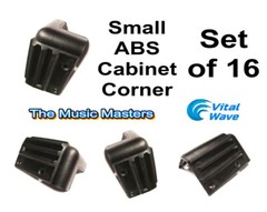 16X ABS Small Cabinet Corner Amp Rack Case DJ Home Speaker Box Bumper Protector