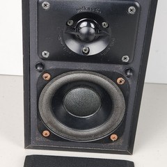 PolkAudio Loudspeaker Studio Monitor Black Wired Wooden Wall Mounted – (Single)
